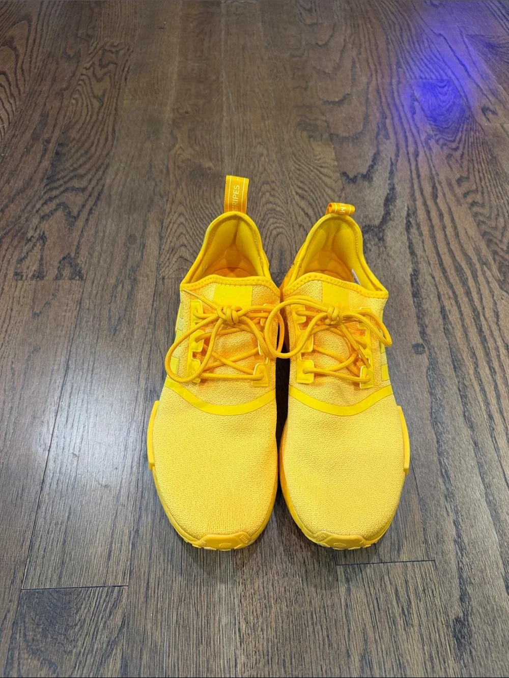adidas men’s size 12 NMD_R1 Sneakers - Yellow
